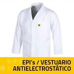Vestuario antielectrostatico